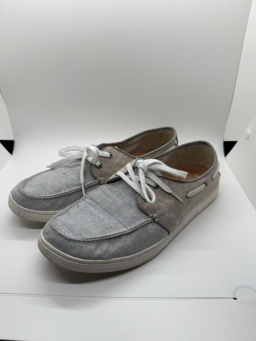 Tom’s Unisex Shoe-Boat Shoes/Men’s 8/Women’s 9.5/Blue+Brown